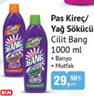 CİLİT BANG PAS KİREÇ/ YAĞ SÖKÜCÜ CİLİT BANG PAS KİREÇ/ YAĞ SÖKÜCÜ